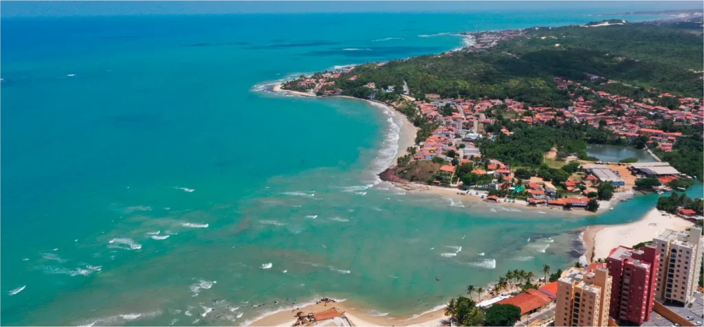 Praia de Pirangi - Vista aérea